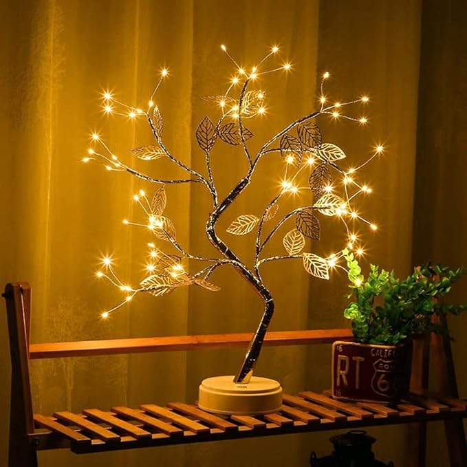 Tabletop Bonsai Tree Light - DIY LED Light