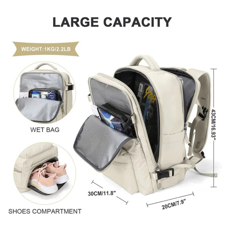 Travel Backpack for Flight