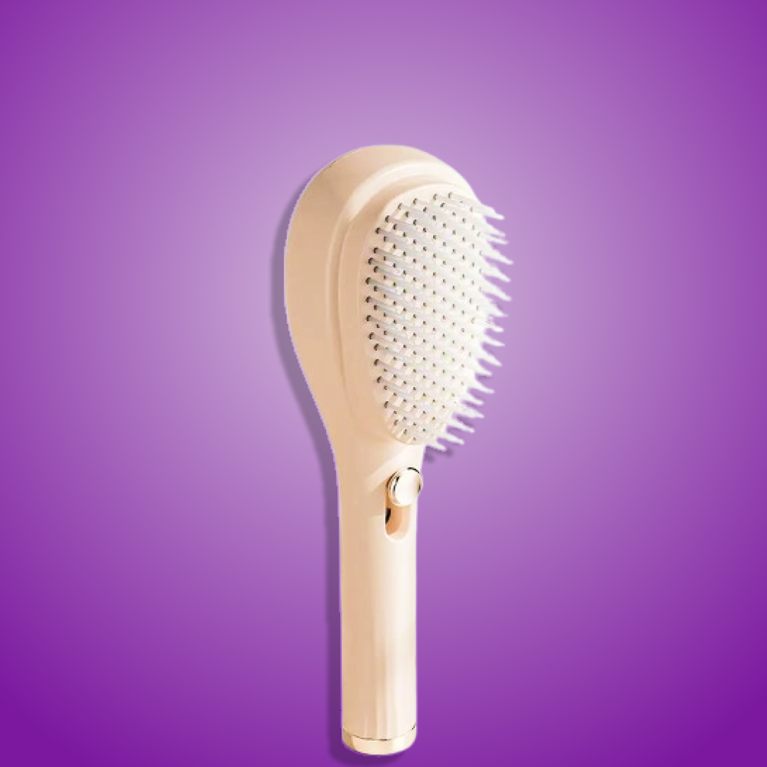 FinaFlick™ - Self Cleaning Comb I Reduce Hairfall & Breakage