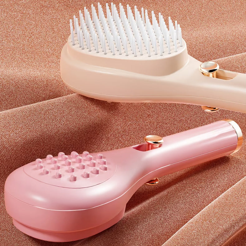 FinaFlick™ - Self Cleaning Comb I Reduce Hairfall & Breakage